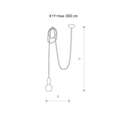 Lampa wisząca Nowodvorski 6792 Spider Black I