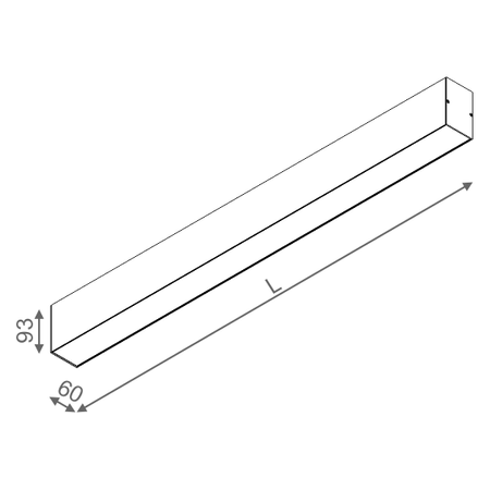 Kinkiet AQForm Set Tru LED Hermetic Wall Biały Struktura