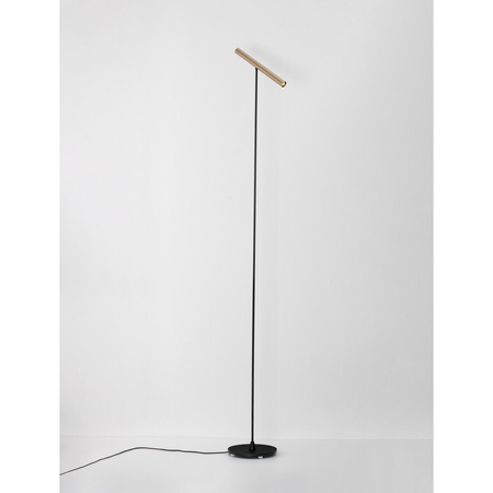 Lampa podłogowa Luces Exclusivas FARDANO LE45626 czarny , brązowy i odcienie brązu