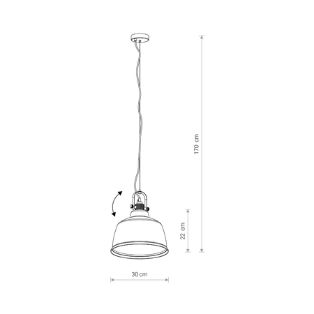 Lampa wisząca Nowodvorski 8381 Amalfi I L