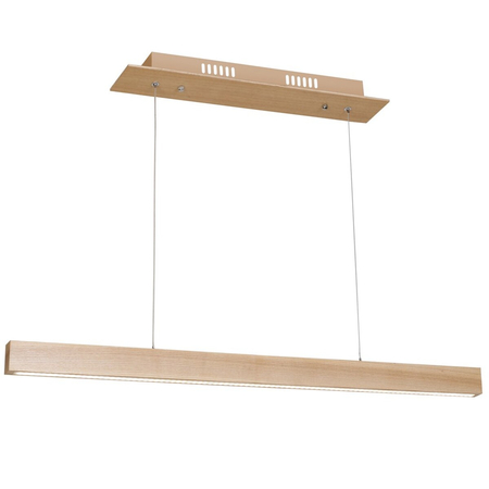 Milagro Lampa Wisząca TIMBER 18W LED MLP568 Naturalne drewno