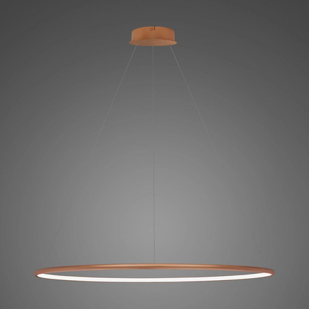 Lampa wisząca Ledowe Okręgi No.1 100cm 3k miedziana Dali