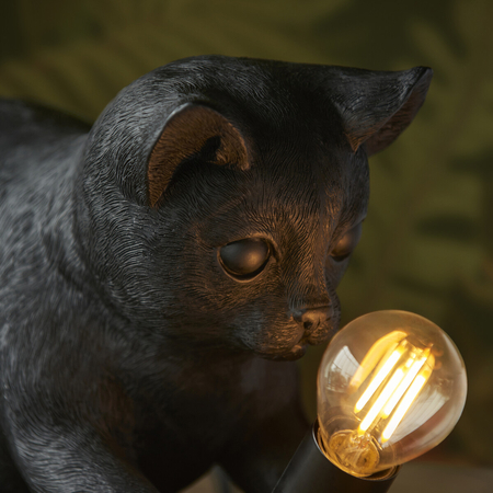 Lampa stołowa Endon Lighting Kitten 107390 czarny
