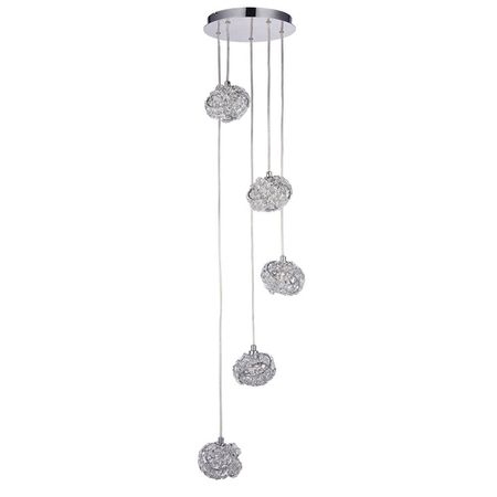 Endon Lighting Lampa wisząca 77566 chrom
