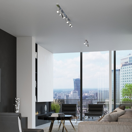 Sollux Lighting Plafon RING 3 chrom SL.0729