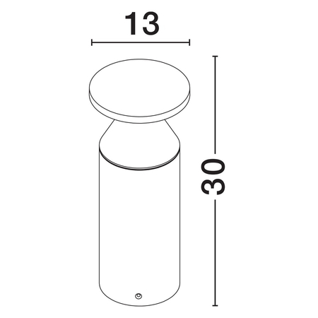 Lampa zewnętrzna Luces Exclusivas LE73609 czarny