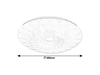 Lampa sufitowa Rabalux Primrose 1427 biały