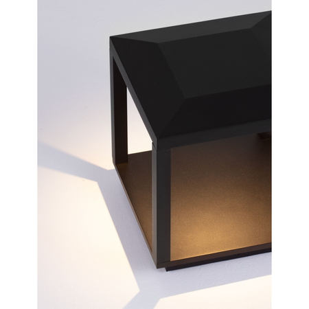 Lampa ogrodowa Luces Exclusivas ORVENZA LE75174 czarny