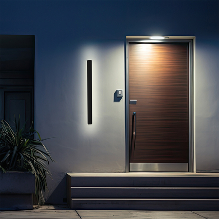 Light Prestige Kinkiet Bodo 60 cm czarny IP54 LED CCT LP-789/1W 60 BK