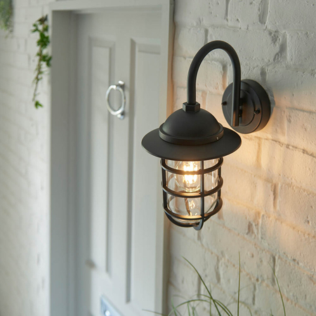 Kinkiet zewnętrzny Endon Lighting Port 96907 czarny