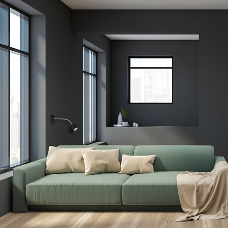 Milagro Kinkiet MAXI BLACK 1xGU10 MLP9643 CZARNY