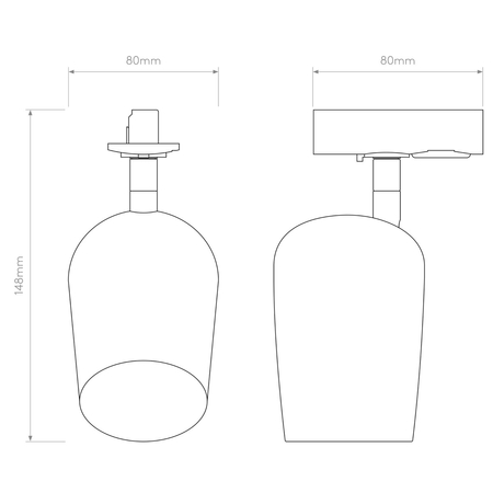Lampa szynowa Astro Koto Track 1478004 Matowy Czarny