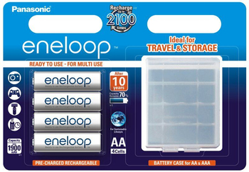 Akumulatorki Panasonic BK-3MCCEC4BE Eneloop AA / R6 2000mAh x4