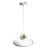 Milagro Lampa wisząca Felix 1xE27 Biały/Złoty MLP7704 Biel / Złoto