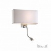 Kinkiet IDEAL LUX HOTEL AP2 BIANCO 035949 White