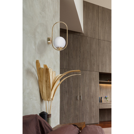 Kinkiet Kaja RITUS K-5393 złoty, biały