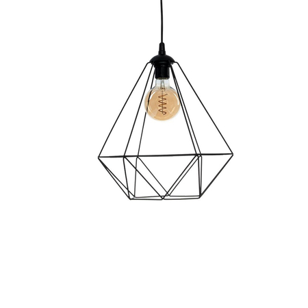 Milagro Lampa wisząca BASKET BLACK 1xE27 MLP7214 CZARNY