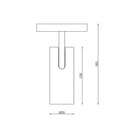 Oprawa szynowa Abigali LWQ-M01 Magneto (48V, ściemnianie 1-10V) 7W 3000K CRI>90