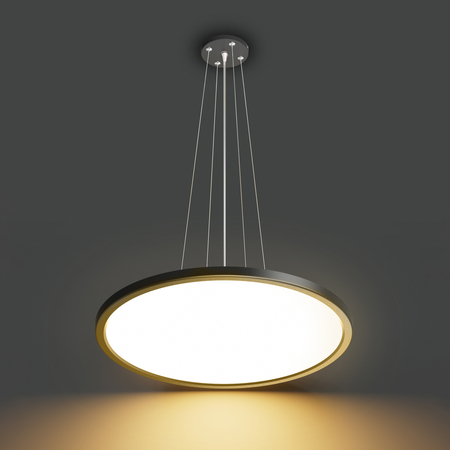 Lampa wisząca Italux Manito PND-72843-400R-32W-BL Czarny