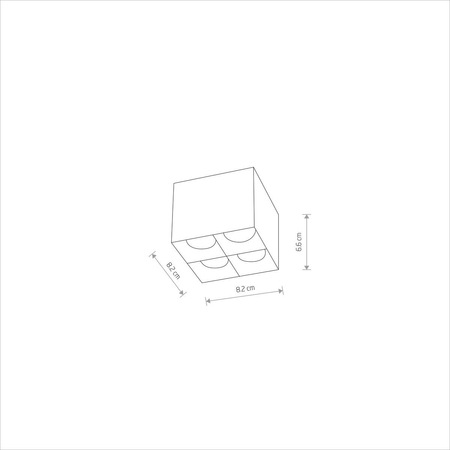 Spot MIDI LED Nowodvorski 10054 czarny