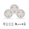 Eko-Light Lampka Podszafkowa Jojo RGB + 3000/6000K Trójpak EKB1438 BIAŁY