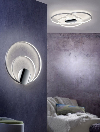 Lampa sufitowa Trio 673210306 srebrny