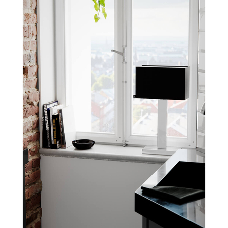 Lampa stołowa By Rydens Prime H47 cm chrom/czarna 4002680-6510