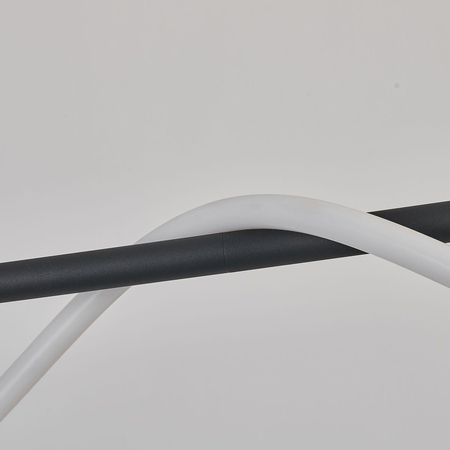 Lampa wisząca Meleca S 1xLED LP-2345/1P S BK