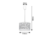 Lampa wewnętrzna Rabalux Hanka 3080 biały