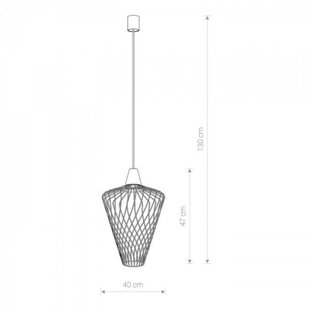 Lampa wisząca Nowodvorski 8857 Wave L
