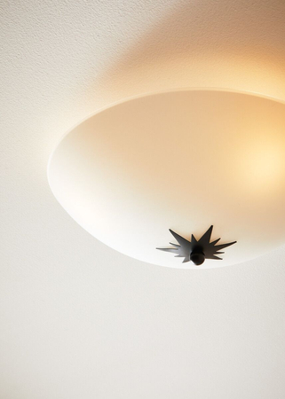 Plafon Markslöjd ROSE 108207 biały/czarny