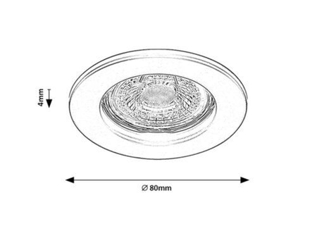 Lampa sufitowa Rabalux Spot relight 2151 czarny