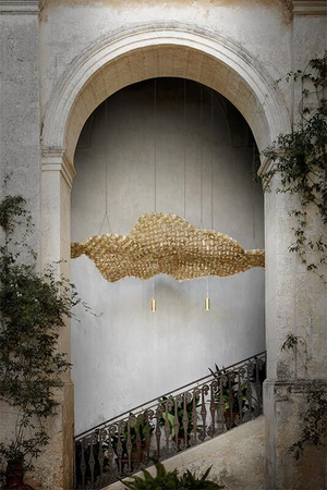 Lampa wisząca Slamp NUVEM SINGLE MODULE + SPOT LIGHT - VELVET NUVSM00VLV06T00000EU