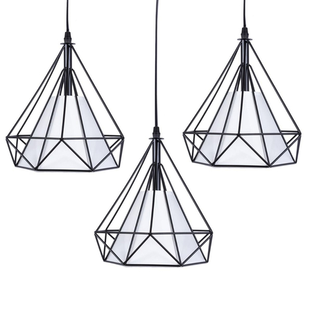 Lampa wisząca Diament Abigali Diamond III L