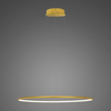 Lampa wisząca Ledowe Okręgi No.1 60cm 4k złota Dali
