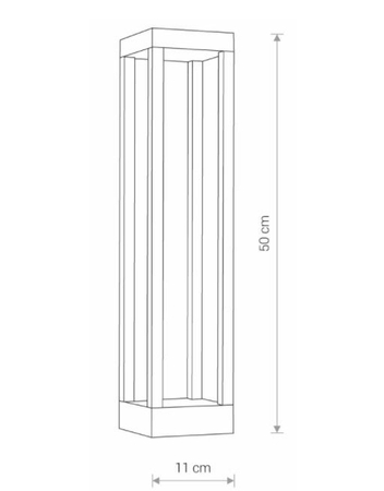 Lampa stojąca Nowodvorski 8145 Structure LED I