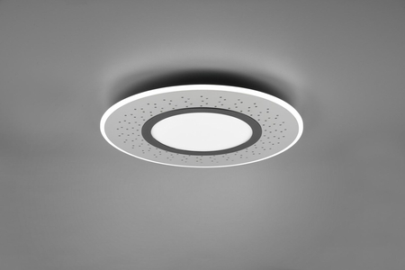 Lampa sufitowa Trio 626910307 czarny/srebrny