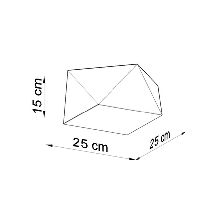 Sollux Lighting Plafon HEXA 25 cekin SL.0688