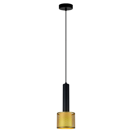Light Prestige Lampa wisząca Amo złoto-czarna 1xE27 LP-0702/1P GD