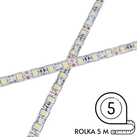 Taśma LED 12V RGB 60xSMD5050 14.4W/m wielokolorowa Greenie 