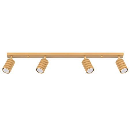 Sollux Lighting Plafon KARBON 4L złoty SL.1565