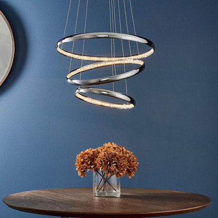 Endon Lighting Lampa wisząca 90292 chrom