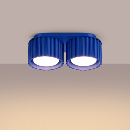 Sollux Lighting Plafon AURA 2 ultramaryna Gx53 SL.1813