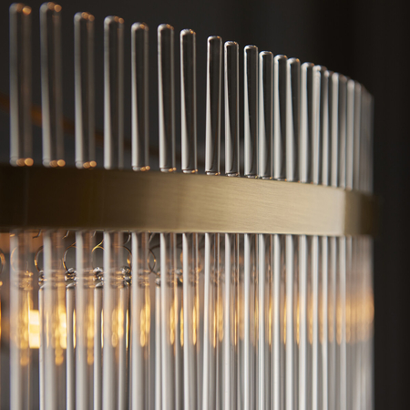 Lampa wisząca Endon Lighting Marietta Grand 112574 mosiądz