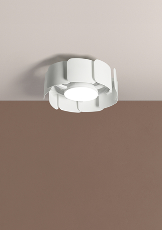 Wentylator VENTI SNAIL biały Ø40 DC 20W LED 24W CCT zmienna barwa, pilot