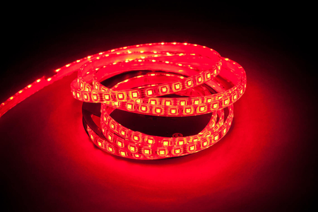 Taśma LED Greenie RGB 60 diod 5050/metr, gumowy profil, wodoodporna IP68 14.4W/mb RGB rolka 5m [3 lata gwarancji]