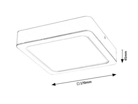 Lampa sufitowa Rabalux Shaun 3175 biały