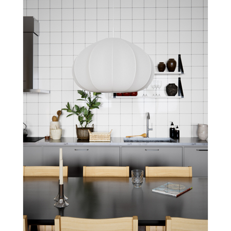 Lampa wisząca By Rydens Ebba Ø60 cm biała 4211050-5000