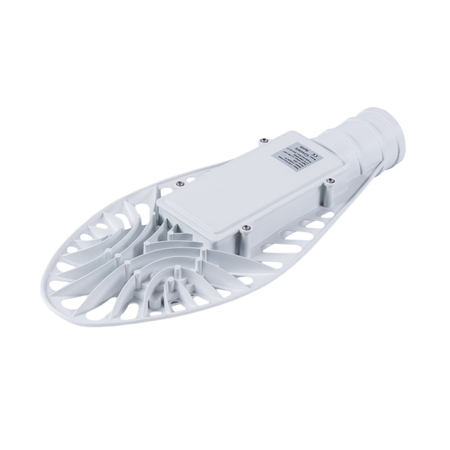 Oprawa uliczna LED Bridgelux 30W MeanWell driver IP65 aluminiowa biała obudowa CW