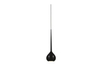Lampa wisząca Azzardo AZ1061  Aga 1 black/black